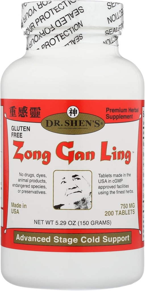 Zong Gan Ling 200 Comprimidos