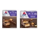 Atkins Endulge Chocolate Caramel Mousse Bar 5 Conde e Caramel Nut Bar 5 Count Bundle