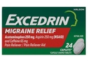 Excedrina Enxaqueca Dor Reliever Caplets 24 ea