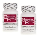 Pesquisa cardiovascular Lipotiamina B Suplemento 240 Comprimidos - Vitamina B1 Agora com Ácido Alfa Lipóico - 2 X 120 Contagem