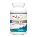 Repair Plus com TurmiPure Gold Turmeric (Curcumina) com Quercetin e Enzimas Proteolíticas Bromelain e Papain. para reparação, recuperação, saúde do tecido, e inflamação (100 Cápsulas)