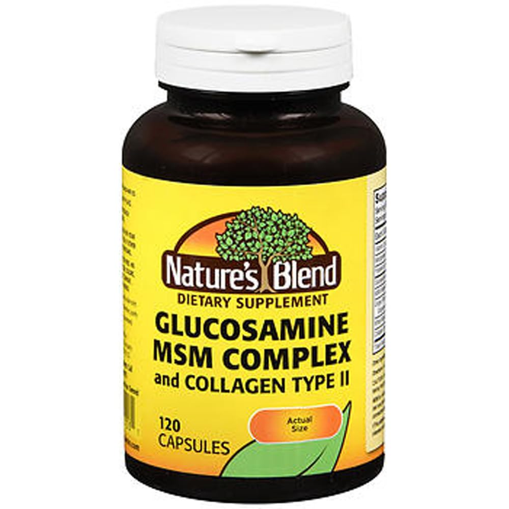 Mistura da Natureza GLUCOSAM/MSM CMPLX TB 120, 079854011531