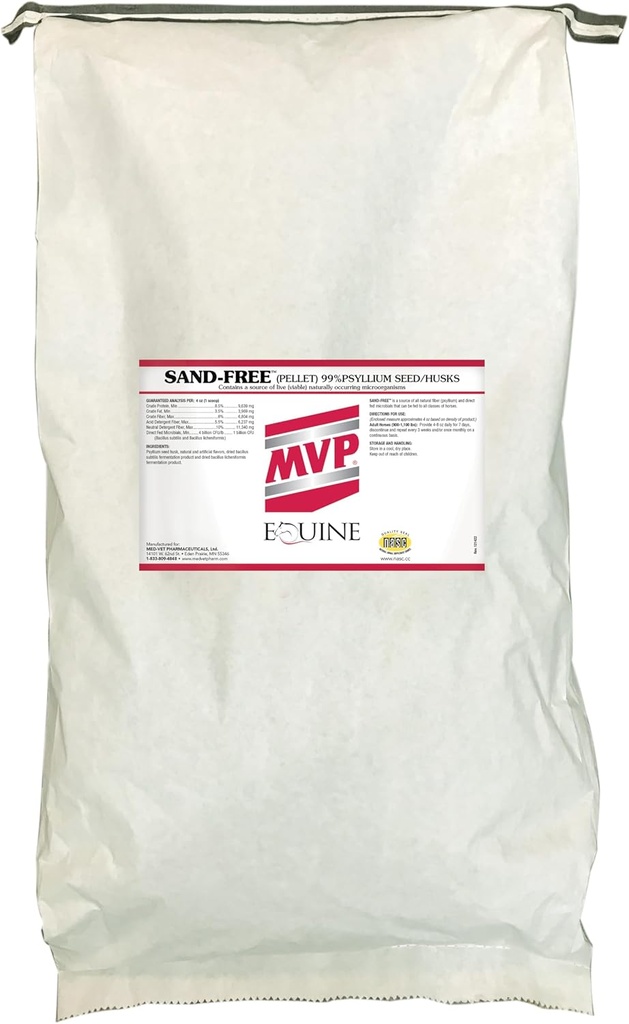 Livre de areia (25lb) Suporta Função intestinal saudável em cavalos