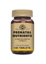 Nutrientes pré-natais Solgar - 120 Comprimidos - Fórmula multivitamínica e mineral para grávidas e lactantes - Vegan, Kosher & Gluten Free - 30 Servimentos