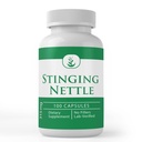 INGREDIENTES ORIGINAIS PUROS Stinging Nettle (100 cápsulas) Folha sempre pura, sem aditivos ou enchimentos, laboratório verificado
