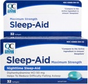 Qualidade Escolha Max Força Ajuda para o sono, Nighttime Sleep Aid Difenidramine HCI 50 mg, Não hábito que forma para a insônia ocasional, Fácil de engolir Softgels, 32 Contar garrafa