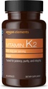 Elementos Vitamina K2 100 mcg, 65 Cápsulas