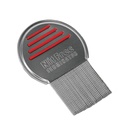 Comb de piolhos - Comb de aço inoxidável profissional para tratamento eficaz da cabeça de piolhos (cor de maio Vary) (Pacote de 1)