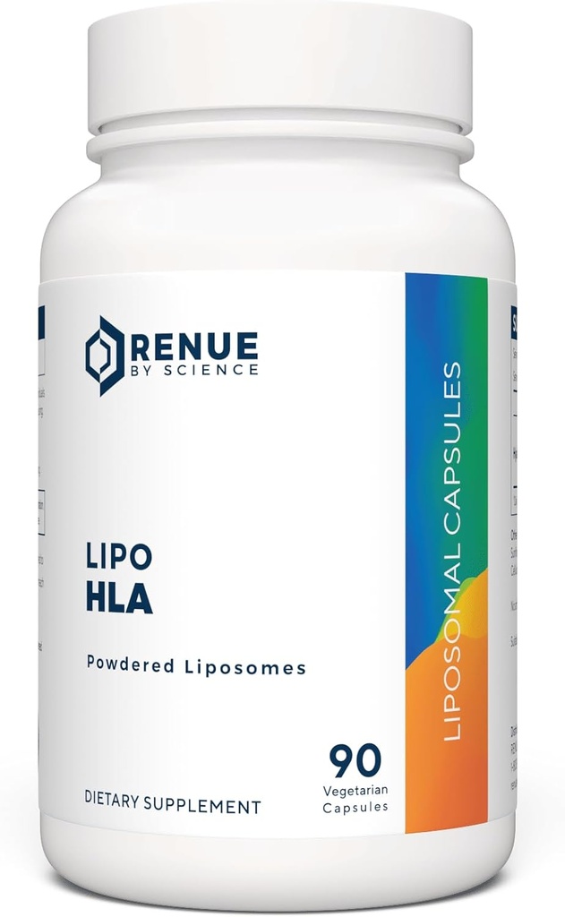 Renue By Science Ácido Hialurónico       , suplementos de ácido hialurônico lipossomal HLA , 90 cápsulas de ácido hialurônico - 150mg Ácido hilurânico por serviço , Não-GMO , , Made in the USA Third-Party Tested