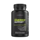 Livingood suporte energético diário, 11-em-1 suplemento com magnésio, vitamina B6, B12, Aminoácidos, L Carnitina, CoQ10, Ginseng & L Theanina, Suporta energia natural para homens e mulheres, Vegan, 60 Cápsulas