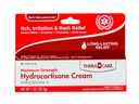 Thera Care Hydrocortisona Creme (OTC de máxima resistência) Irritação e alívio da erupção cutânea