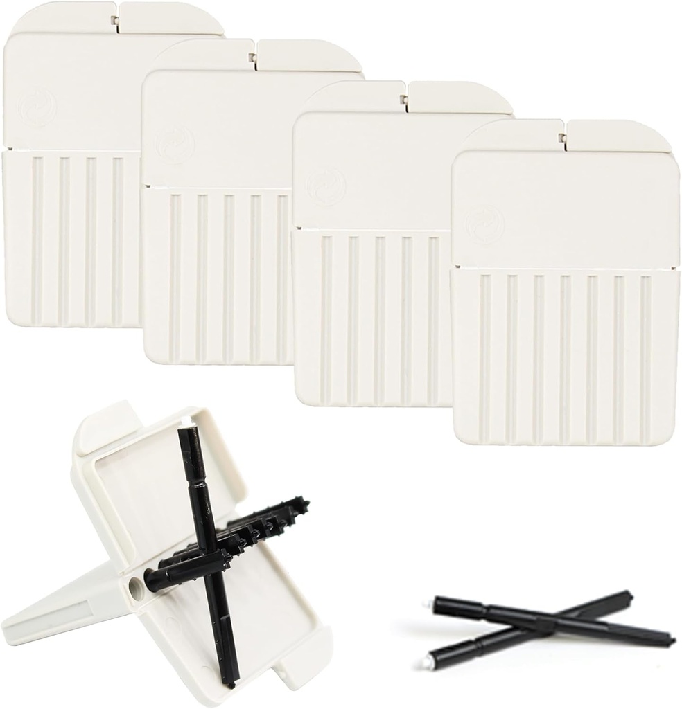(40 Pcs) Filtros de protetor de cera Cerustop para suprimentos de próteses auditivas, filtros de cera de aparelho auditivo Fit Resound, Phonak, Widex e Unitron, kit de limpeza de peças de prótese auditiva