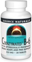 Fonte Naturals Coenzimated B-6, Promove um Sistema Nervoso Saudável*, 333mg - 30 Comprimidos