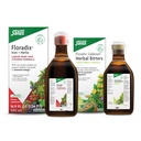 Floradix de Salus Gallexier Herbal Bitters (8,5 onças) & Iron & Herbs (16,9 onças) Bundle - Herbal Bitter para suporte digestivo* - Suplemento de ferro para suporte energético saudável*