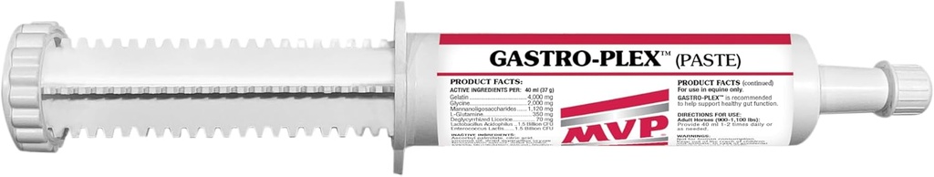 MVP Gastro-Plex Colar 5-Pack (10 doses) Colar de alívio de estresse gástrico para cavalos
