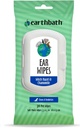 earthbath Dog Ear Wipes - Limpador de ouvido de cão gentil, melhores limpas para cães e gatos, feito nos EUA, limpas de cão sem crueldade, manter as orelhas do seu animal de estimação naturalmente clara e infecção livre - 30 Count (1 Pack)