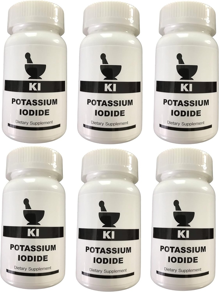 Iodeto de potássio 130 Mg 100 Cápsulas (6)