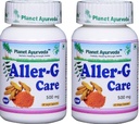 Planet Ayurveda Aller-G Care, 500mg Cápsulas Veg - 2 Garrafas