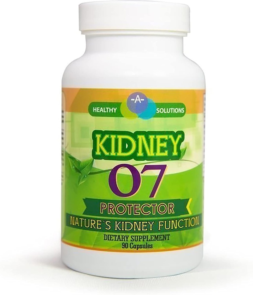 Protetor de Rim 07 - Protetor Natural da Função Renal - Diurético e Diaforético - Purificante de Sangue - 90 Caps...