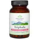 Cápsulas Orgânicas ÍNDIA Triphala Orgânica - Suplemento de ervas com Amla, Bibhitaki, Haritaki, Digestion & Colon Suporte, Suporte do sistema imunológico, Adaptogen, Vegan, USDA Certified Organic - 90 Cápsulas