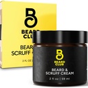 The Beard Club Biotin Beard Cream - Hidratante e Hidratante Manteiga de Barba para Cabelo Facial e Pele Mais Saudável