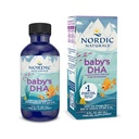 Nórdico Naturals DHA do bebê, sem sabor - 2 oz - 1050 mg Omega-3 + 300 UI Vitamina D3 - Suporta cérebro, visão e desenvolvimento do sistema nervoso em bebês - Não-GMO - Servings May Vary