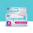 Lagicam 3 Dia Tratamento de Infecção Vaginal Levedura para Mulheres, Comece a trabalhar no 1o dia, Nitrato de Miconazol, Creme Antifúngico alivia Coceira e Irritação, 3 Aplicadores descartáveis e creme (1 embalagem)