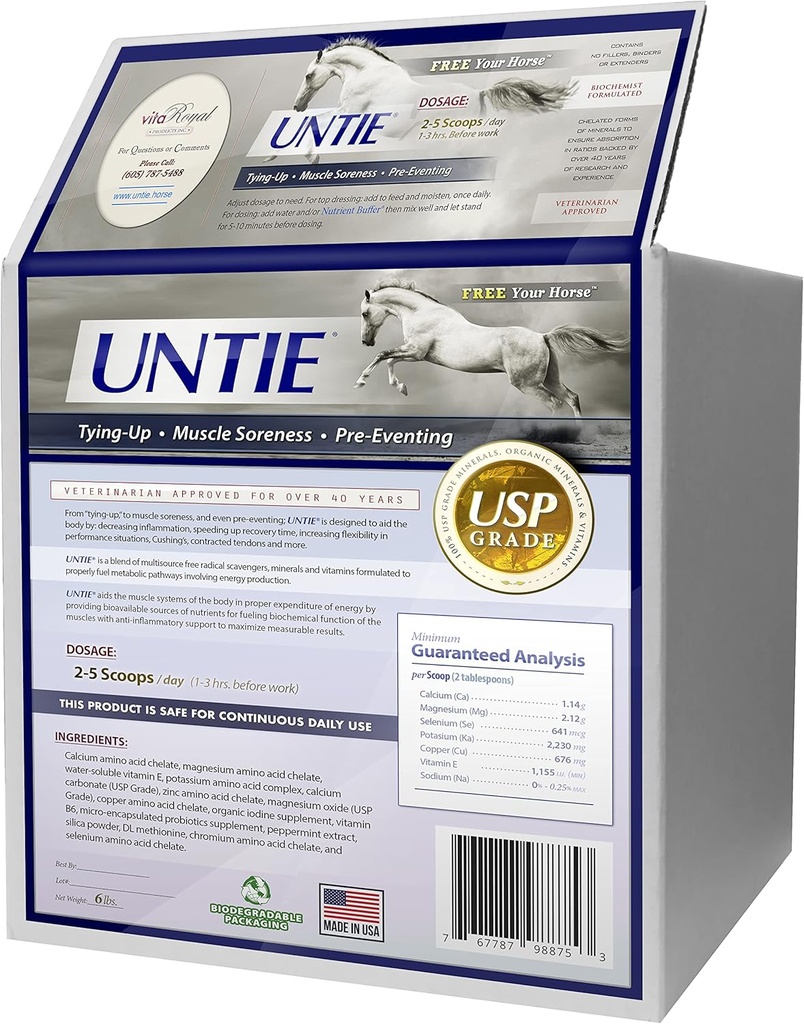 para Cavalos - Apoio Inflamatório, Músculo e Articulação - 100% Absorvível (6 lbs.)