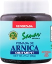 Sanar Naturals Arnica Dark Pointment Alívio, 2 onças - ação rápida para conjunto, costas, pescoço, joelho, mão, pé, e mais, tamanho da viagem