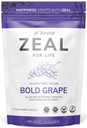 Zurvita - Zeal for Life - Bold Grape Flavor - Suplemento Nutricional Diário para Vitalidade, Imunidade e Bem-Estar Geral - Bolsa de Bem-Estar de 30 dias, 420 gramas