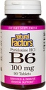 B-6 Piridoxina HCL 100 mg Factores Naturais 90 tabs