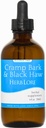 Herb Lore Cramp Bark & Black Haw Tintura – álcool livre líquido ervas menstruais Cramp Suplemento gotas para Cramps período, tensão muscular e suporte uterino (4 fl oz)