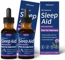 Gotas de Manzanilla y Flor de Jamaica y Valeriana para Dormir, Nature Herbal Extract Liquid for Deep Sleep. 4 onças