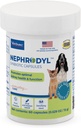 Cápsulas sinbióticas de NEPHRODYL - Suplemento de suporte renal para gatos e cães, probióticos e prebióticos para a saúde digestiva, cápsulas pequenas e fáceis de usar, fabricados nos EUA- 60 Ct