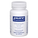 Encapsulamentos Puros Crómio (Picolinato) 200 mcg Suplemento Hipoalergénico para Suporte ao Metabolismo Lípido Saudável e Carboidratado* 180 Cápsulas