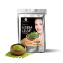 Pó de Folha de Neem orgânico para a pele, cabelo e banho - Puro e natural