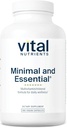Nutrientes vitais Minimal e Essential Multivitamínico Um por dia Multi Vitamina, Minerais e Antioxidantes Suplemento *     , Sem Ferro , Glúten, Lacticínios, Soja Livre , Não-GMO , 180 Cápsulas