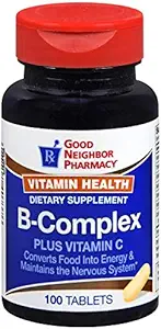 PNB Vitamina Saúde B-Complex Plus Vitamina C (100 comprimidos)