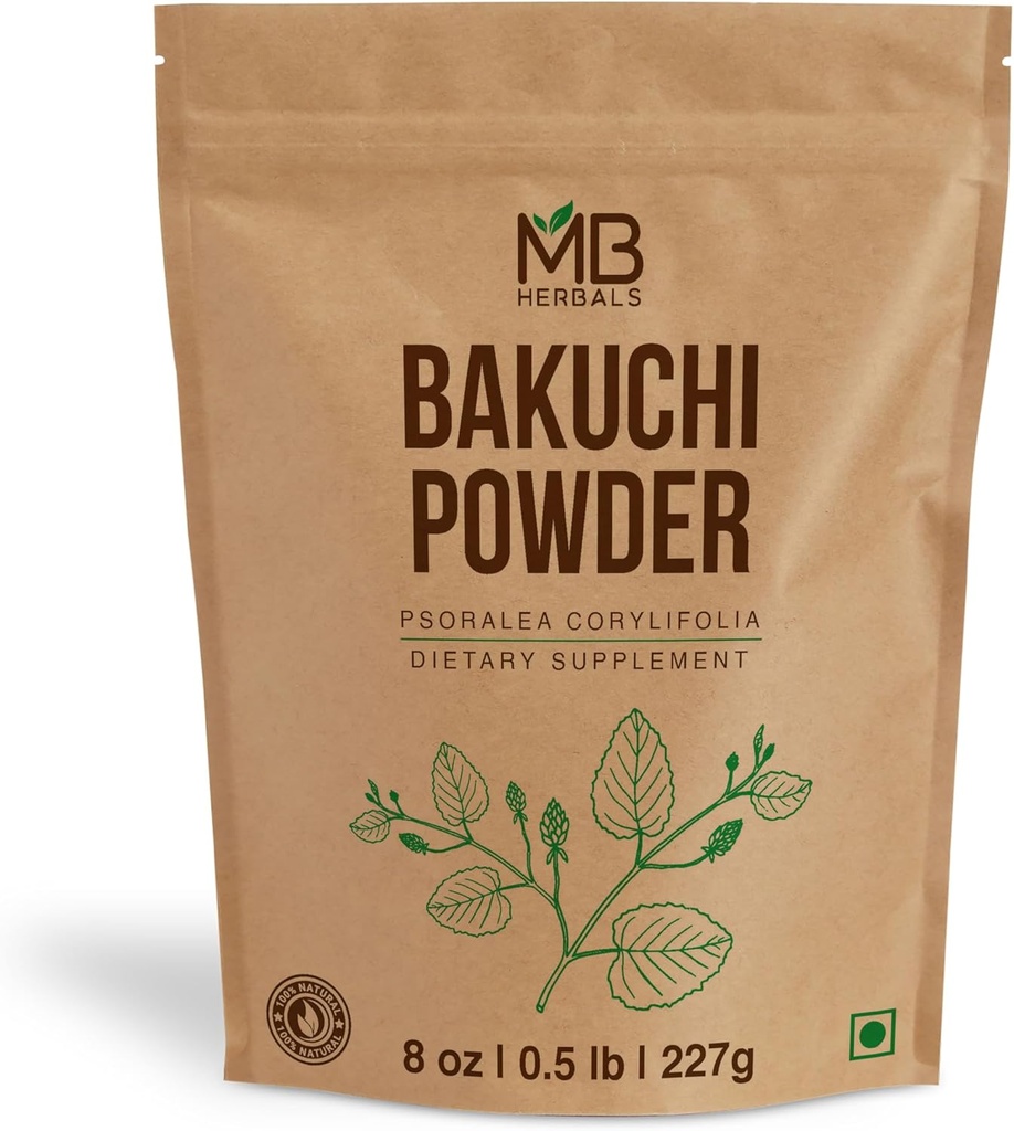 MB Ervas Bakuchi Pó 8 onças / 227 Gram .