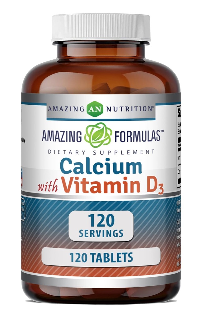 Fórmulas surpreendentes Cálcio com Suplemento Vitamina D3
