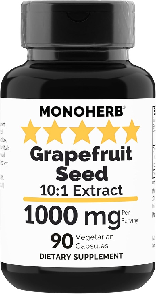 MONOHERB Toranja Extract 1000 mg - 90 Cápsulas Vegetarianas