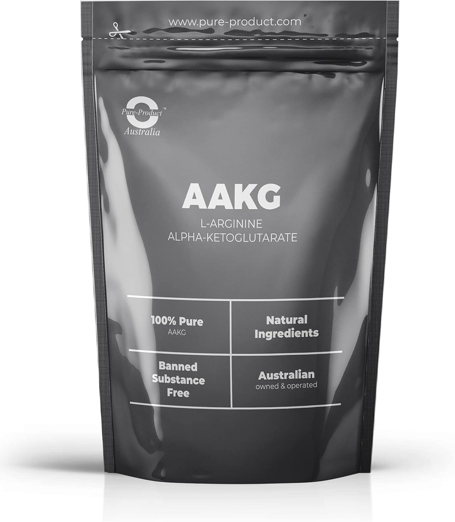 Produto puro Austrália- L-Arginina Alpha-Ketoglutarato (AAKG) 2:1 Pó - 1,1 lb - Vegetarian Friendly