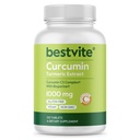 Curcumina 1000mg (Turmérica)(120 comprimidos) Feito com Curcumina C3 Complexo & Bioperine - padronizado para 95% Curcuminóides - Vegan
