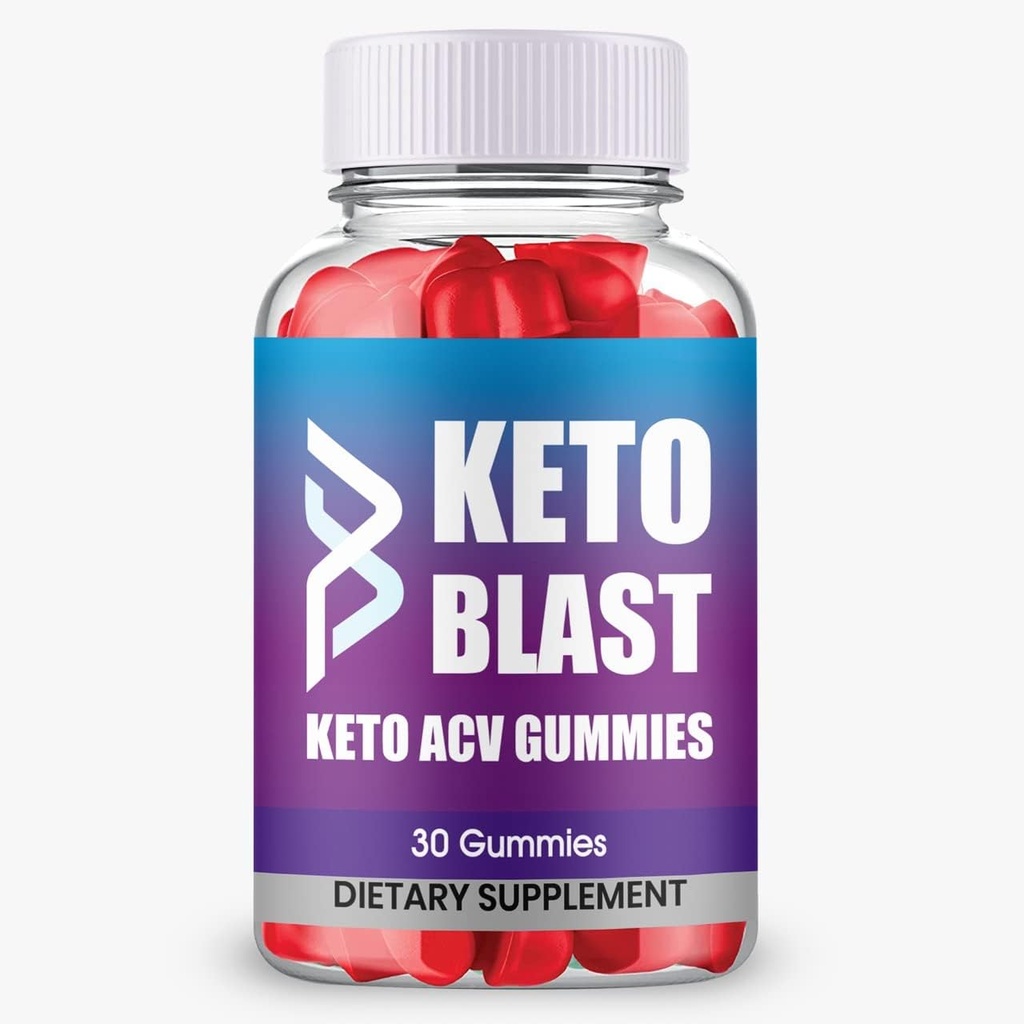 (1 Pack) Keto Blast Gummies, Força Máxima, Original Keto Blast Gummy, Fórmula Avançada, Fonte de 30 dias