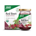 Cristais de beterraba vermelha de salus - Mix em pó de beterraba nutricional orgânica - Suplemento em pó de superalimento com vitamina C, folato, magnésio e potássio - 7 onças