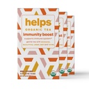 AJUDA TEAS .Ajuda Imunidade Immunity Boost Tea . Facilita a saúde respiratória 16 sacos de chá - Pacote de 3