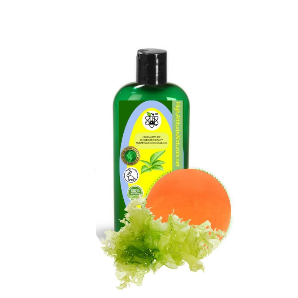 4 onças (120ml) Óleo de Micro-Algas Marinhas (Algal, Schizochytrium)- para a beleza do cabelo da pele - Omega-3, DHA-40