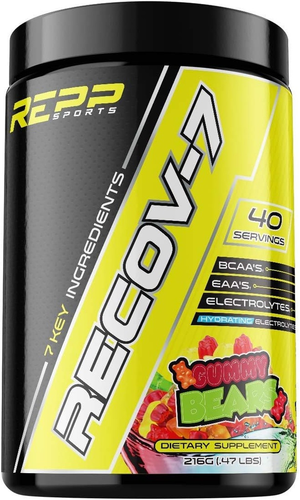 REPP Sports Recov-7 Full Spectrum EAAs e BCAAs