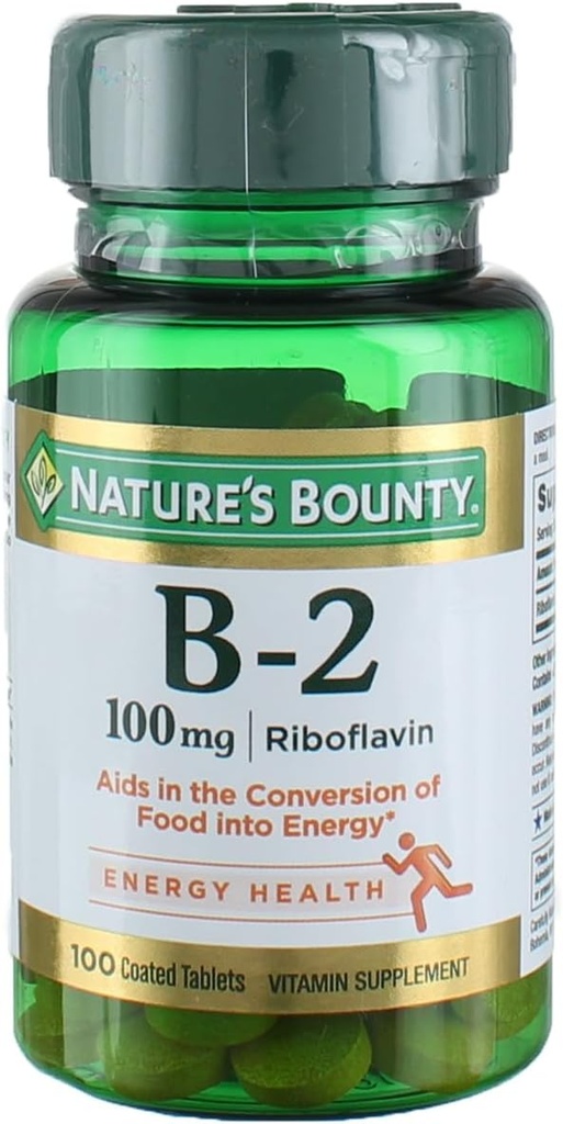 Vitamina B2-100 mg - 100 comprimidos