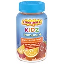 Emergen-C Kidz Vitamina C Imune Suport Gummies Fun-Tastic Fruit 44CT inclui zinco, manganês, vitaminas B e vitamina D para voltar à escola Essentials